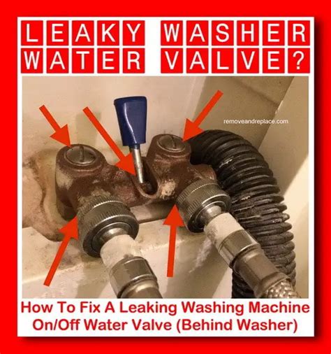 washer hoses leaking|How to fix a leaking washing machine 